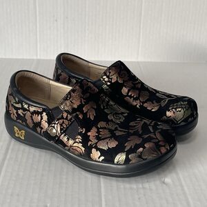 Alegria Kara Leather Clogs Comfort Walking Nursing Shoes Womens US 9 EU 39 XW